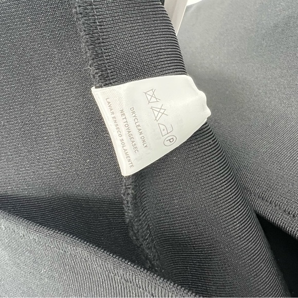 NWT Catchall Naomi Black Strapless Feather Trimmed Bandage Maxi Bodycon Dress - Picture 12 of 16